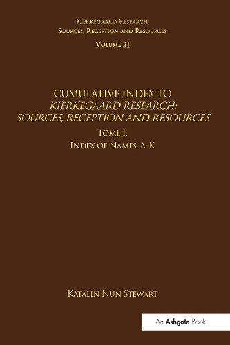 Бумажная книга «Volume 21, Tome I: Cumulative Index: Index of Names, A-K», автор Каталин Нун Стюарт - фото №1