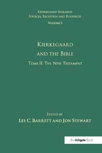 Бумажная книга «Volume 1, Tome II: Kierkegaard and the Bible - The New Testament», автор Ли К. Барретт - фото №1