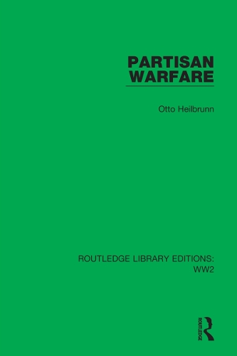 Паперова книга «Partisan Warfare», автор Отто Хайльбрунн - фото №1