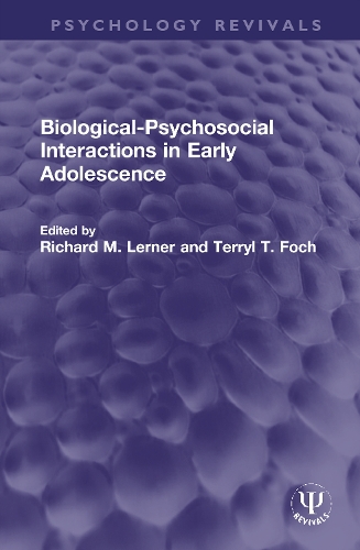 Бумажная книга «Biological-Psychosocial Interactions in Early Adolescence» - фото №1