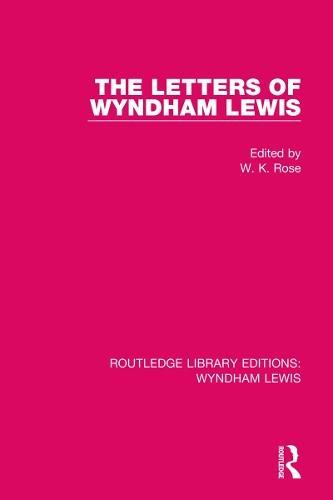 Паперова книга «The Letters of Wyndham Lewis» - фото №1
