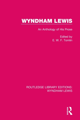 Бумажная книга «Wyndham Lewis: An Anthology of His Prose» - фото №1
