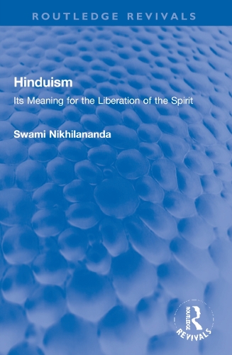 Бумажная книга «Hinduism: Its Meaning for the Liberation of the Spirit», автор Свами Никхилананда - фото №1