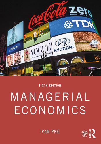 Паперова книга «Managerial Economics», автор Іван Пнг - фото №1