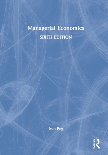 Паперова книга «Managerial Economics», автор Іван Пнг - фото №1