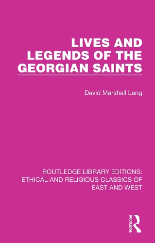 Паперова книга «Lives and Legends of the Georgian Saints», автор Девід Маршалл Ленг - фото №1