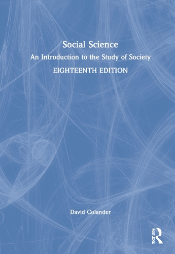 Бумажная книга «Social Science: An Introduction to the Study of Society», авторов Дэвид Коландер, Элгин Хант - фото №1