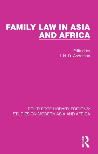 Бумажная книга «Family Law in Asia and Africa» - фото №1