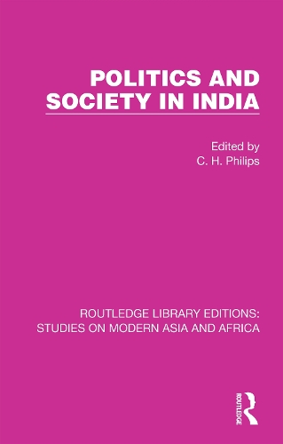 Бумажная книга «Politics and Society in India» - фото №1