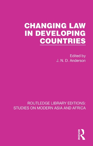 Паперова книга «Changing Law in Developing Countries» - фото №1