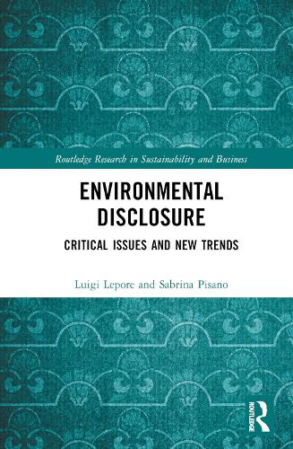 Бумажная книга «Environmental Disclosure: Critical Issues and New Trends», авторов Луиджи Лепоре, Сабрина Пизано - фото №1