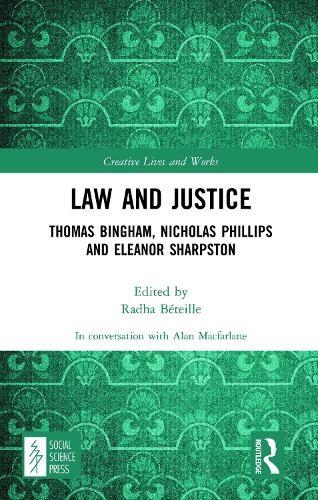 Паперова книга «Law and Justice: Thomas Bingham, Nicholas Phillips and Eleanor Sharpston» - фото №1