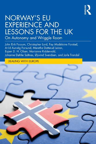 Бумажная книга «Norway’s EU Experience and Lessons for the UK: On Autonomy and Wriggle Room», авторов Арильд Аурвог Фарсунд, Кристофер Лорд, Эспен Д. Х. Ольсен, Фэй Мадлен Фарстад, Йоханна Дохли Сальтнес, Джон Эрик Фоссум, Марианна Риддервольд, Мерете Доттеруд Лейрен, Ойвинд Свендсен - фото №1
