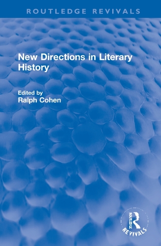 Паперова книга «New Directions in Literary History» - фото №1