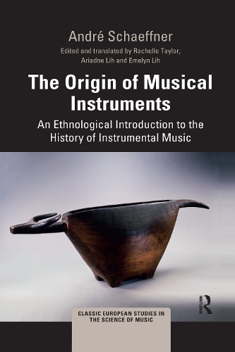 Паперова книга «The Origin of Musical Instruments: An Ethnological Introduction to the History of Instrumental Music», автор Андре Шеффнер - фото №1