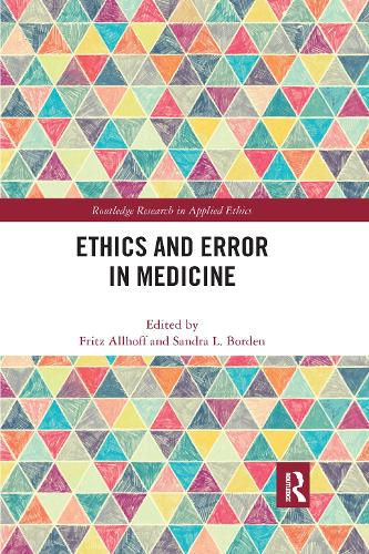 Бумажная книга «Ethics and Error in Medicine» - фото №1