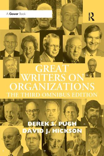 Паперова книга «Great Writers on Organizations: The Third Omnibus Edition», автор Девід Дж. Гіксон - фото №1