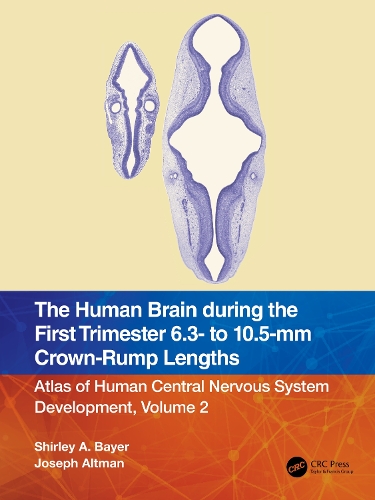 [object Object] «The Human Brain during the First Trimester 6.3- to 10.5-mm Crown-Rump Lengths: Atlas of Human Central Nervous System Development, Volume 2», авторів Джозеф Альтман, Ширлі А. Байєр - фото №1
