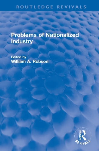 Паперова книга «Problems of Nationalized Industry» - фото №1