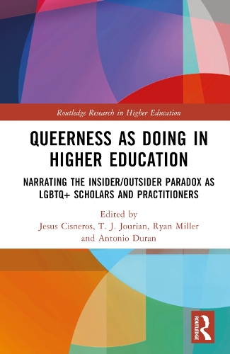 Паперова книга «Queerness as Doing in Higher Education: Narrating the Insider/Outsider Paradox as LGBTQ+ Scholars and Practitioners» - фото №1