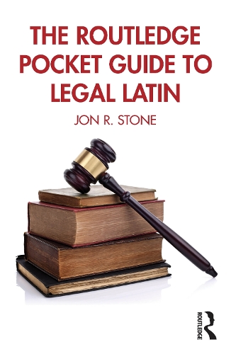 Паперова книга «The Routledge Pocket Guide to Legal Latin», автор Джон Р. Стоун - фото №1