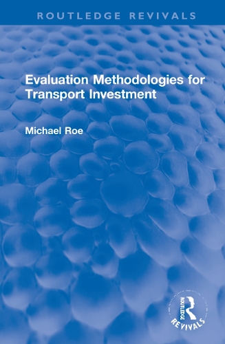 Бумажная книга «Evaluation Methodologies for Transport Investment», автор Майкл Ро - фото №1