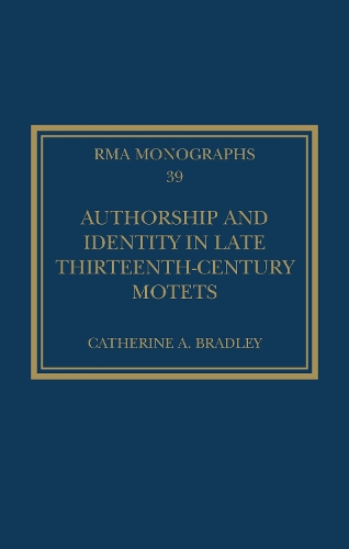 Бумажная книга «Authorship and Identity in Late Thirteenth-Century Motets» - фото №1