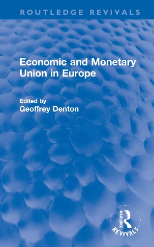 Бумажная книга «Economic and Monetary Union in Europe» - фото №1