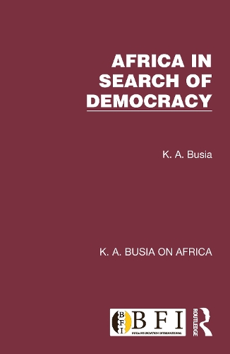 Бумажная книга «Africa in Search of Democracy», автор К. А. Буся - фото №1