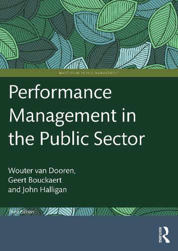 Паперова книга «Performance Management in the Public Sector», авторів Геерт Букарт, Джон Халліган, Воутер Ван Дорен - фото №1