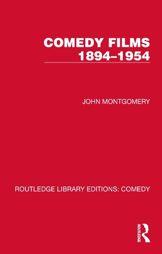 Бумажная книга «Comedy Films 1894–1954», автор Джон Монтгомери - фото №1