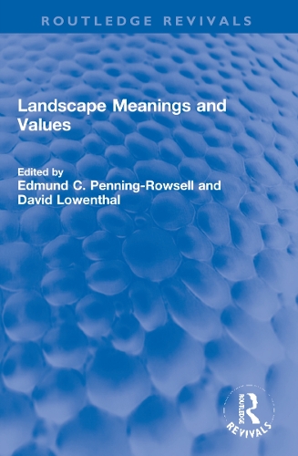 Бумажная книга «Landscape Meanings and Values» - фото №1
