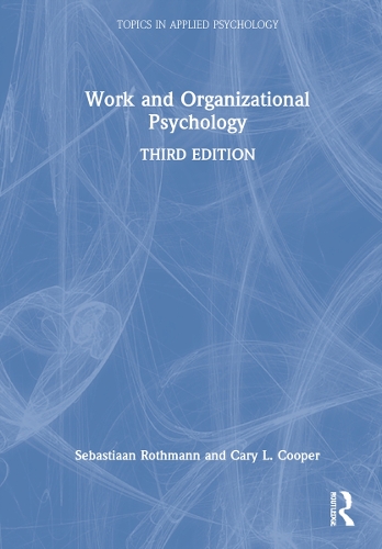Бумажная книга «Work and Organizational Psychology», автор Себастиан Ротманн - фото №1