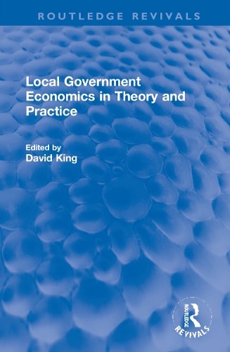 Бумажная книга «Local Government Economics in Theory and Practice» - фото №1