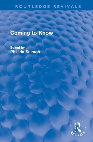 Паперова книга «Coming to Know» - фото №1