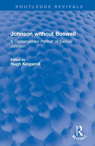 Бумажная книга «Johnson without Boswell: A Contemporary Portrait of Samuel Johnson» - фото №1