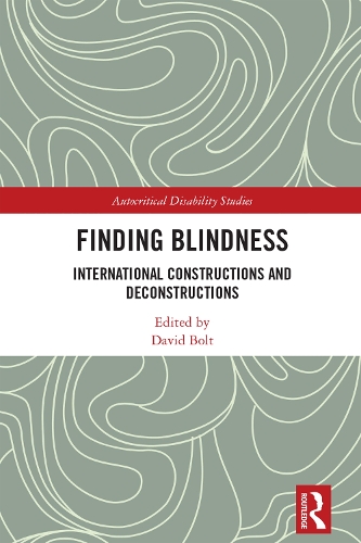 Паперова книга «Finding Blindness: International Constructions and Deconstructions» - фото №1