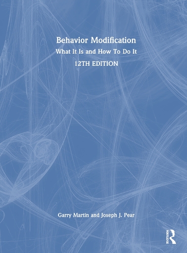 Бумажная книга «Behavior Modification: What It Is and How To Do It», авторов Гэрри Мартин, Джозеф Дж. Пир - фото №1