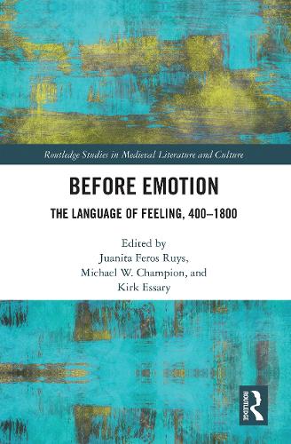 Бумажная книга «Before Emotion: The Language of Feeling, 400-1800» - фото №1