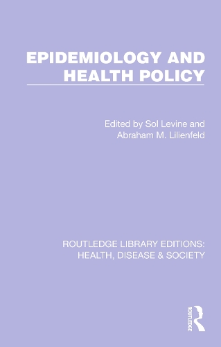 Бумажная книга «Epidemiology and Health Policy», авторов Авраам Лилиенфельд, Сол Левин - фото №1