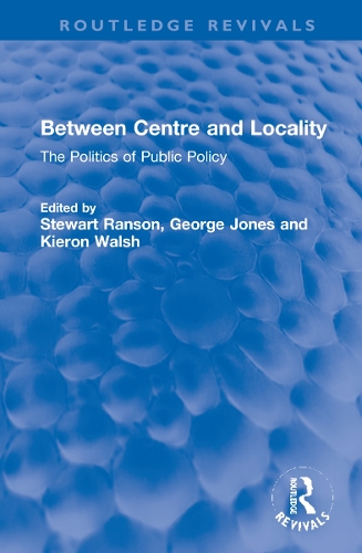 Бумажная книга «Between Centre and Locality: The Politics of Public Policy» - фото №1