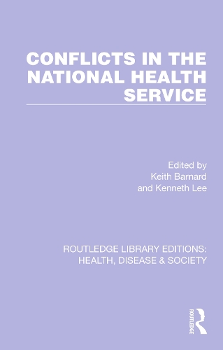 Бумажная книга «Conflicts in the National Health Service» - фото №1