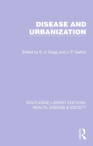 Бумажная книга «Disease and Urbanization» - фото №1