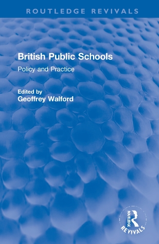 Паперова книга «British Public Schools: Policy and Practice» - фото №1