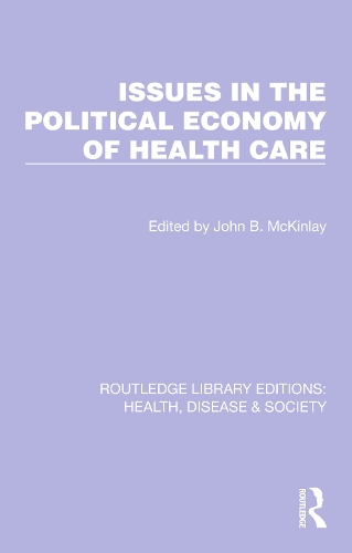 Бумажная книга «Issues in the Political Economy of Health Care» - фото №1
