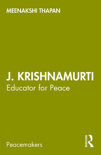 [object Object] «J. Krishnamurti: Educator for Peace», автор Минакши Тапан - фото №1