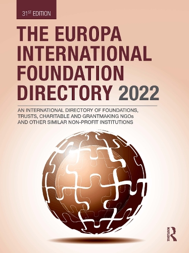 Паперова книга «The Europa International Foundation Directory 2022» - фото №1