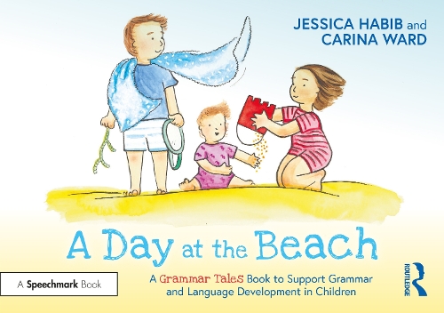Бумажная книга «A Day at the Beach: A Grammar Tales Book to Support Grammar and Language Development in Children», автор Джессика Хабиб - фото №1