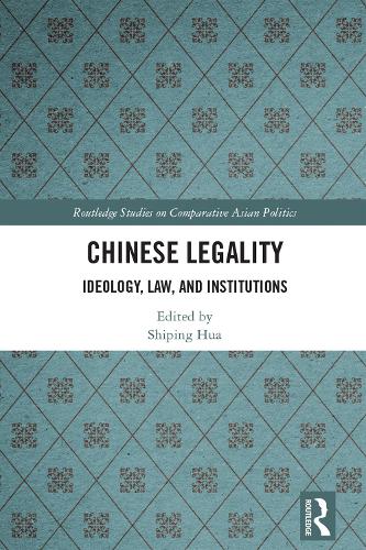 Бумажная книга «Chinese Legality: Ideology, Law, and Institutions» - фото №1