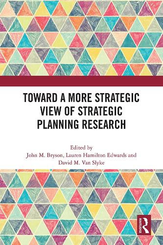 Бумажная книга «Toward a More Strategic View of Strategic Planning Research» - фото №1